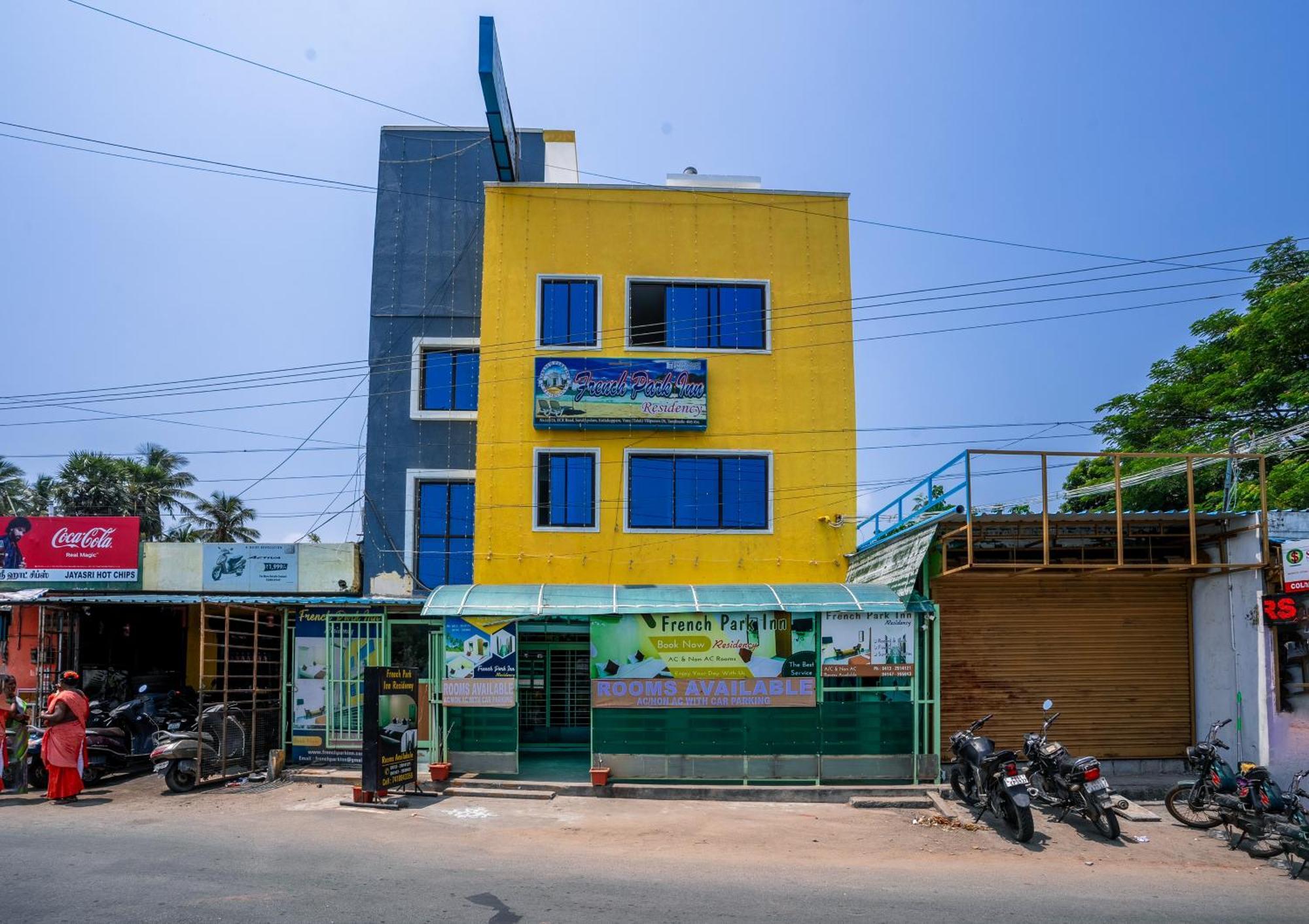 French Park Inn Pondicherry Esterno foto